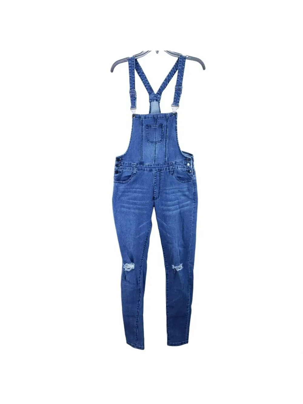American Bazi Fashion Overalls Women's Size Large Distressed